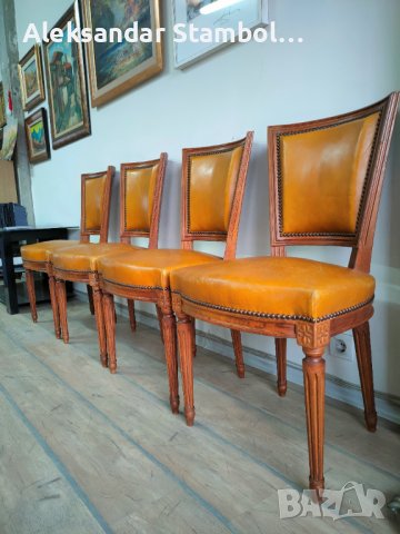 Ретро комплект маса със столове, снимка 4 - Други - 41445729