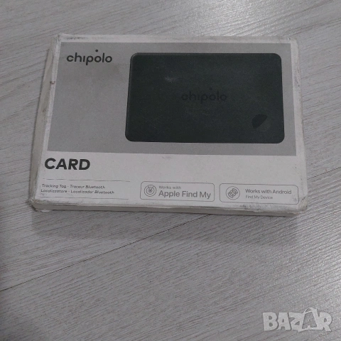 Chipolo CARD – Най-тънкият Bluetooth тракер за портфейл | Нов & Оригинален, снимка 2 - Друга електроника - 53853866