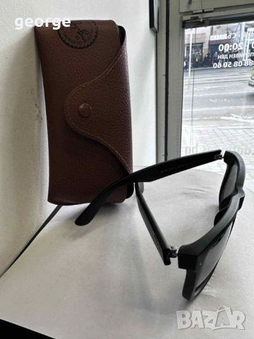 Слънчеви очила Ray-Ban Matte Black Justin, снимка 5 - Слънчеви и диоптрични очила - 52884055