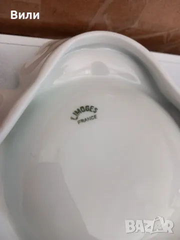 Пепелник от фин, френски порцелан, Limoges , снимка 3 - Други - 49421939