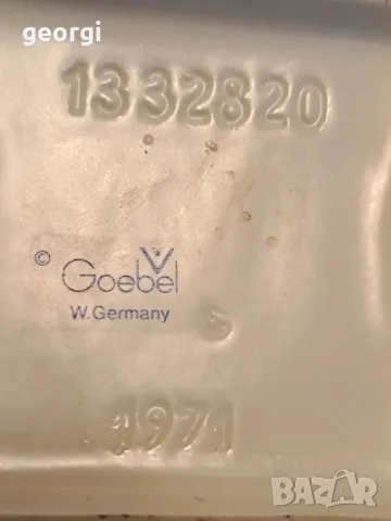 порцеланова фигурка на аптекар фармацевт Goebel , снимка 8 - Колекции - 49795519