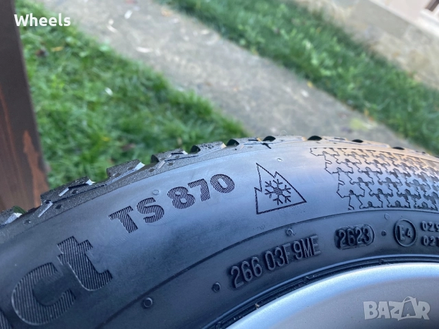 4бр. Зимни гуми 205/55/16 Continental WinterContact TS870 DOT2623, снимка 8 - Гуми и джанти - 52773429