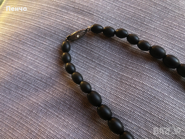 старо колие /гердан/ - биволски рог, снимка 5 - Антикварни и старинни предмети - 52961230