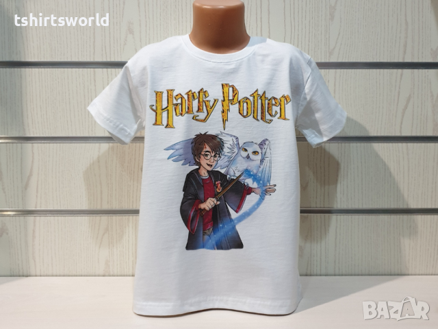 Нова детска тениска с дигитален печат Хари Потър, снимка 6 - Детски тениски и потници - 36350152