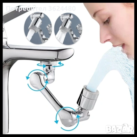 ВЪРТЯЩ НАКРАЙНИК ЗА ЧЕШМА СМЕСИТЕЛ 4082