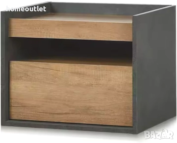 ПРОМОЦИЯ Нощно шкафче с минималистичен дизайн DEVAISE BJG-CTJC-Z4/D10702416, снимка 2 - Шкафове - 52824913