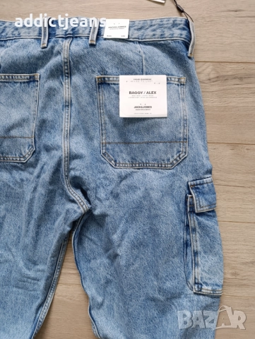 Мъжки дънки Jack&Jones размер 34, снимка 6 - Дънки - 52621644