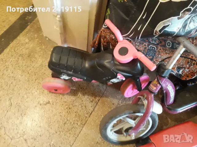 Детска тротинетка и детско колело баланс
