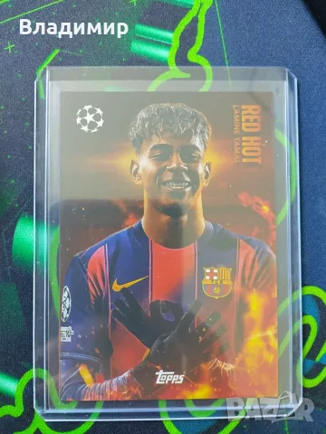Topps Match Attax 25/26 - Red Hot Lamine Yamal / RH-LY