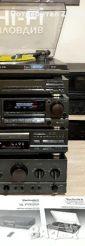 Сет на марката Technics SU -VX 820 + SL-PS 620 A + RS-BX 606 +ST-610 + SL-QD 33 !!!, снимка 8 - Аудиосистеми - 55851303