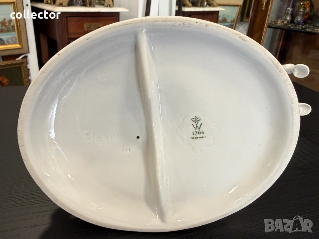 Порцеланова фигура на кон - Wallendorf. №7924, снимка 12 - Антикварни и старинни предмети - 53731508