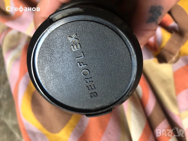 Ретро японски телеобектив Beroflex Beroflex Auto Zoom 80-200mm f/3.9 MC , снимка 5 - Обективи и филтри - 52521581