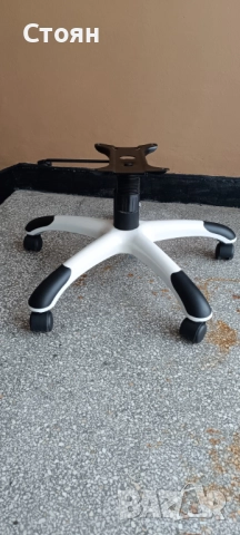 Кръстачка с колелца за геймърски стол с амортисьор, снимка 6 - Столове - 39077212