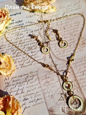 Дизайнерски сребърен комплект бижута Li-La-Lo., снимка 7 - Бижутерийни комплекти - 53744787