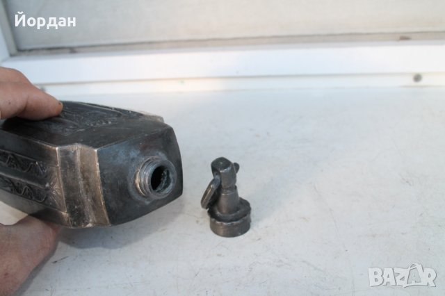 Перфектен възрожденски калаен павур, снимка 9 - Антикварни и старинни предмети - 39757336