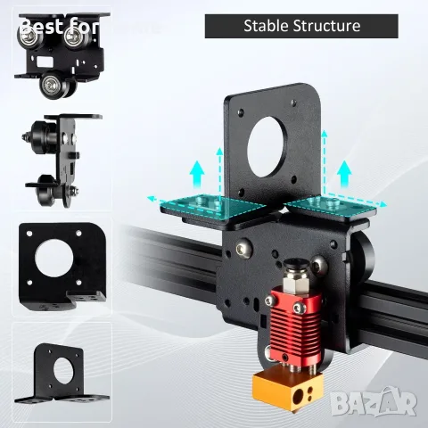 Скоба за преобразуване UniTak3D Ender 3 Direct Drive Upgrade за Ender 3 V2, Ender 3 Pro , снимка 5 - Други стоки за дома - 55898734