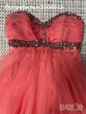 Продавам къса официална рокля, снимка 4 - Сватбени рокли - 50744772