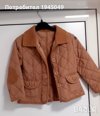 детско елегантно яке за момиче Lacoste (5 годинки), снимка 3 - Детски якета и елеци - 50445540