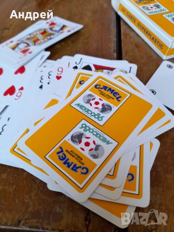 Стари карти за игра Camel,Mondial Mexico 1986, снимка 5 - Други ценни предмети - 41982571