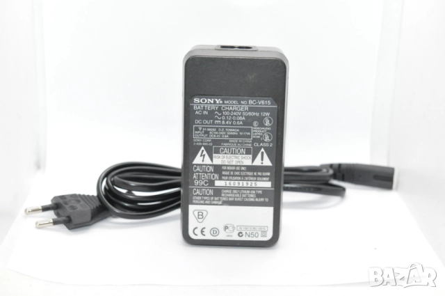 Зарядно Sony BC-V615 за батерии Sony NP-F серия, снимка 2 - Батерии, зарядни - 52382083