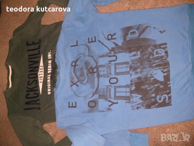 2 плътни блузи, снимка 2 - Детски Блузи и туники - 34063929