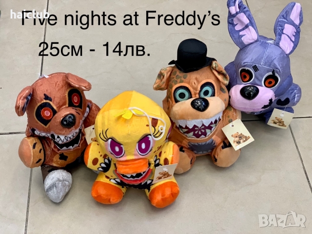 Фреди/Фигури Фреди/Пет нощи с Фреди /Five Nights at Freddy’s, снимка 3 - Кукли - 36036613