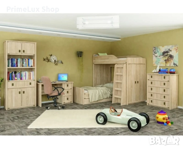 Легло с рамка VALENSIYA 90 без матрак дъб сонома 