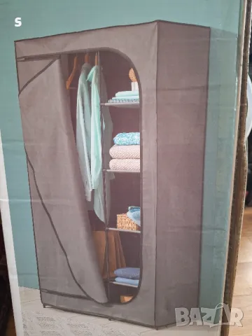 текстилен гардероб за дрехи чисто нов 