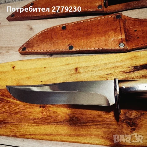 Колекционерски, Ловен масивен нож Нов!, снимка 10 - Колекции - 50567444