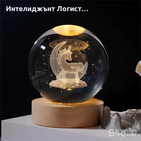 Нощна лампа, настолна лампа за деца, снимка 7 - Настолни лампи - 40230153