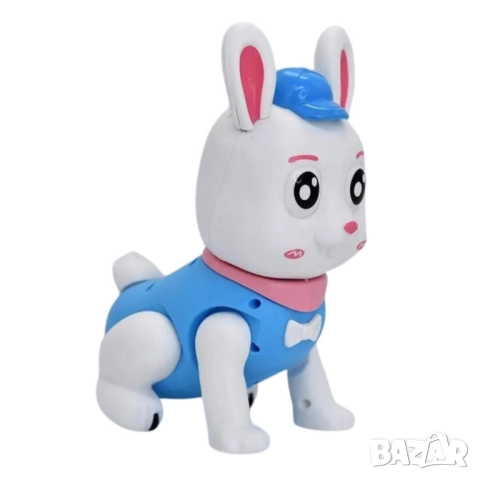 Скачащо зайче – Светеща и танцуваща музикална играчка, снимка 7 - Други - 52069908