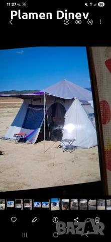 къмпинг палатка нова , снимка 2 - Палатки - 52834961