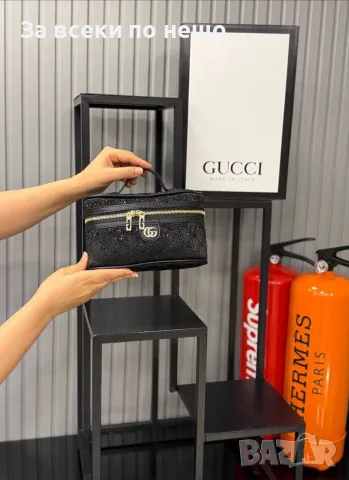 Gucci Дамска Чанта Тип Куфар С Кристали Гучи - Различни Цветове Код SEM-106, снимка 7 - Чанти - 55742865