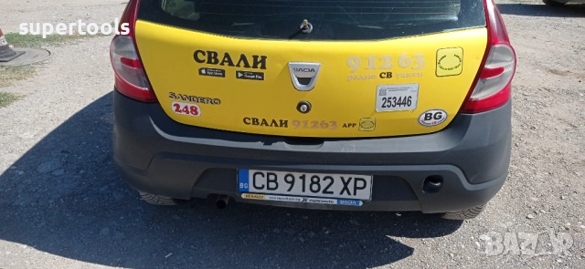 Продавам Dacia Sandero 1.2 Газ-бензин 74 к.с. А/С EVRO4, снимка 2 - Автомобили и джипове - 53398649