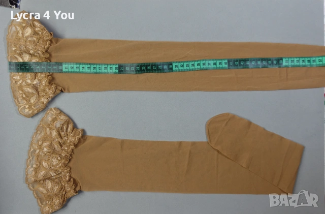 Gabriella 15 Den нови телесни силиконови чорапи, снимка 8 - Бельо - 53037994