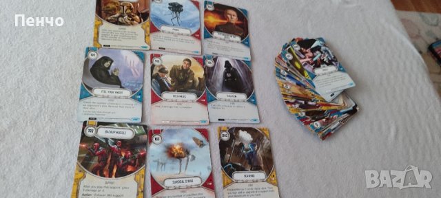 star wars картички и зарчета, снимка 5 - Колекции - 44278374