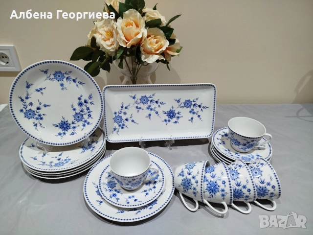 Порцеланов сервиз за кафе - SELTMAN WEIDEN BAVARIA DORIS Izolda, снимка 11 - Сервизи - 51600502