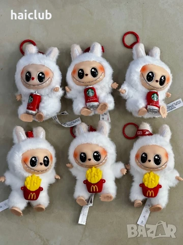 Labubu Coca Cola плюшена играчка/Лабубу Кока Кола, снимка 12 - Плюшени играчки - 50721248