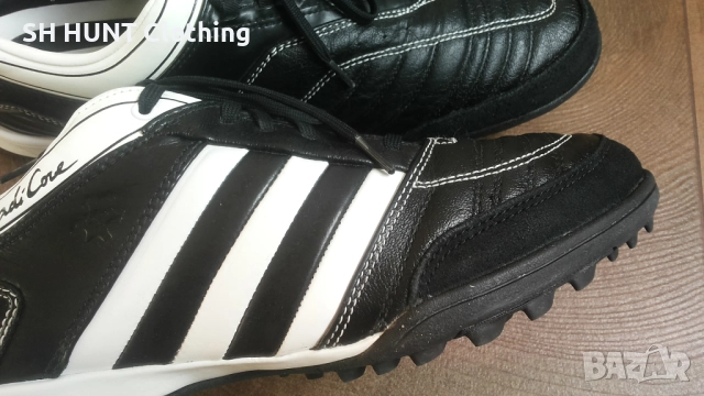 Adidas Adi Core Leather Football Asto Turf Размер EUR 43 1/3 / UK 9 стоножки за футбол 320-14-S, снимка 5 - Футбол - 52227637