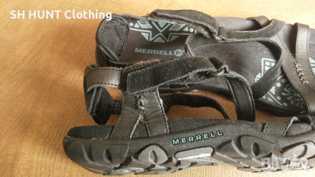 MERRELL Real Leather Размер EUR 41 / UK 8 сандали естествена кожа 94-13-S, снимка 6 - Мъжки сандали - 53046799