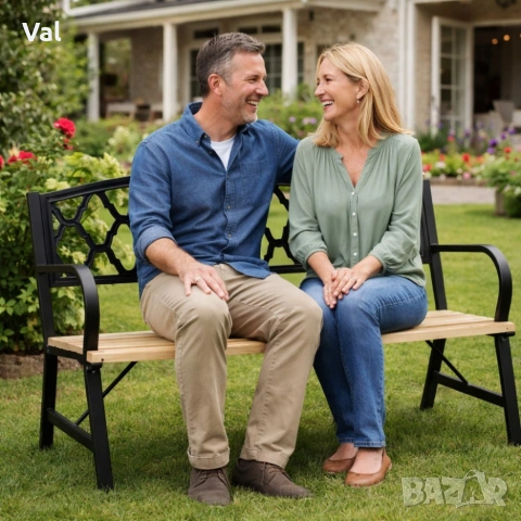 Елегантна градинска пейка – стил и комфорт за вашата градина, снимка 3 - Градински мебели, декорация  - 53822588