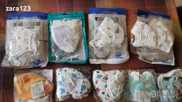 Нови детски предпазни маски, снимка 7 - Медицински консумативи - 44762362