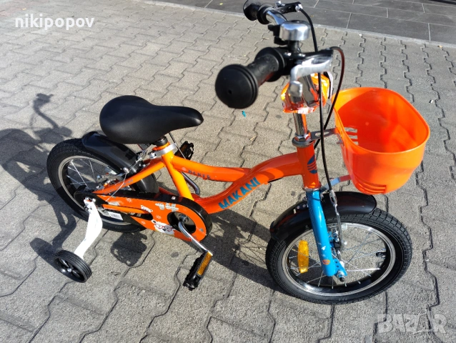 MAKANI Велосипед 14" BENTU оранжев, снимка 8 - Велосипеди - 53759099