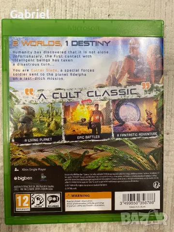 Outcast Second Contract Xbox One, снимка 3 - Игри за Xbox - 48089297