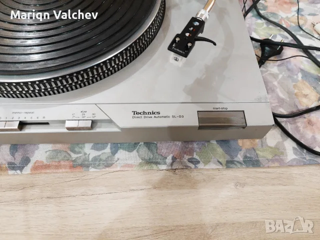 technics sl d3 грамофон готов за употреба , снимка 2 - Аудиосистеми - 56061579