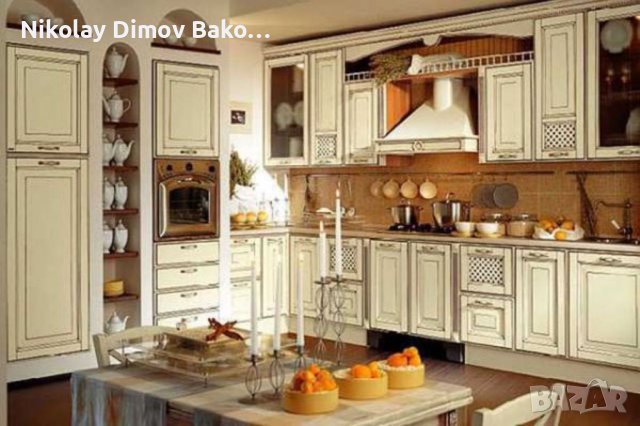 Декоративна преграда за кухня, тип парапет в стил Прованс или винтидж , снимка 5 - Кухни - 40978186