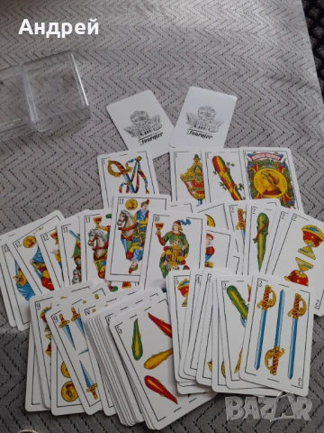 Стар карти за игра Fournier, снимка 3 - Други ценни предмети - 53020819