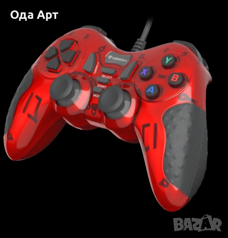 Нов Геймпад Mangan 200 за PC/USB/Turbo/15 бутона/вибрация, снимка 3 - Аксесоари - 53502481