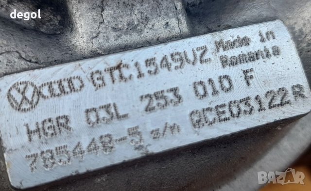 VW AUDI SKODA SEAT GARRETT GTC 1549VZ 2.0 TDI 170,177к.с., снимка 3 - Части - 41583730