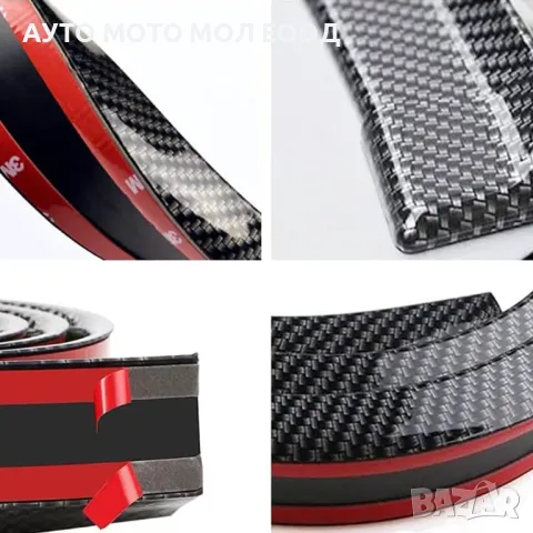 Универсален лип спойлер за багажник 155см - Карбон., снимка 4 - Аксесоари и консумативи - 50338361